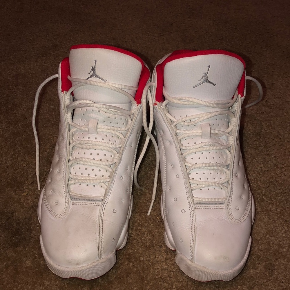 Jordan 13 red white OGs
